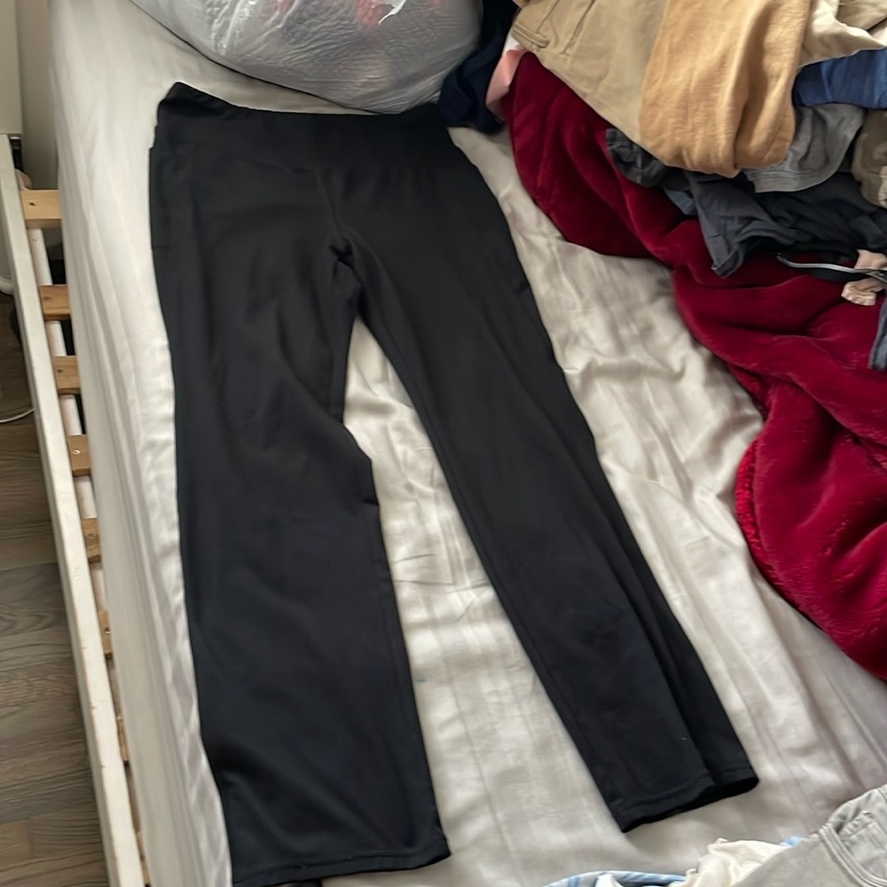 Black Bootcut Leggings